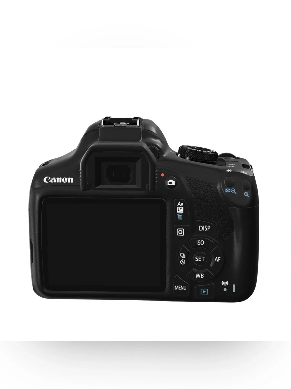 Canon DSLR Camera Kit in Black with Telephoto Lens and Carry Bag